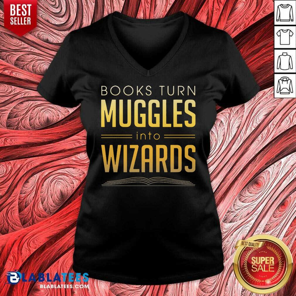 Official Books Turn Muggles Into Wizards Shirt