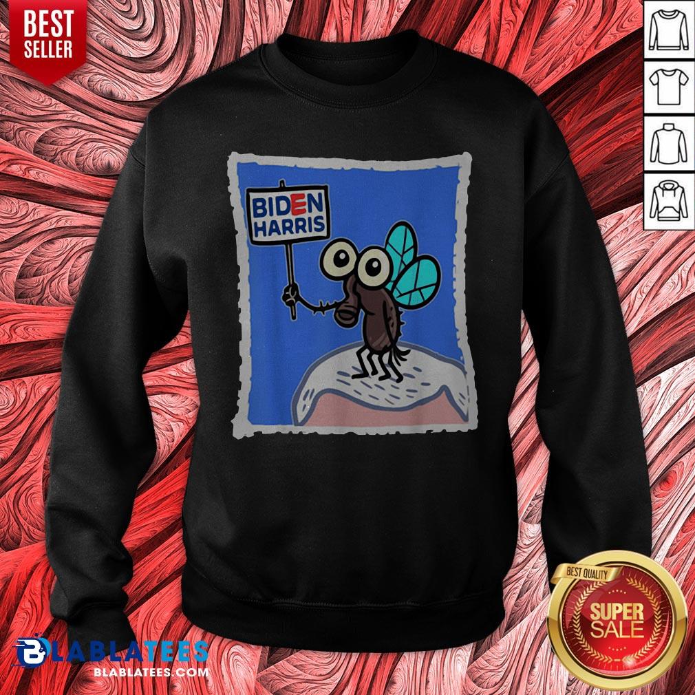 Official Fly On Mike Pence Head Biden Harris Shirt