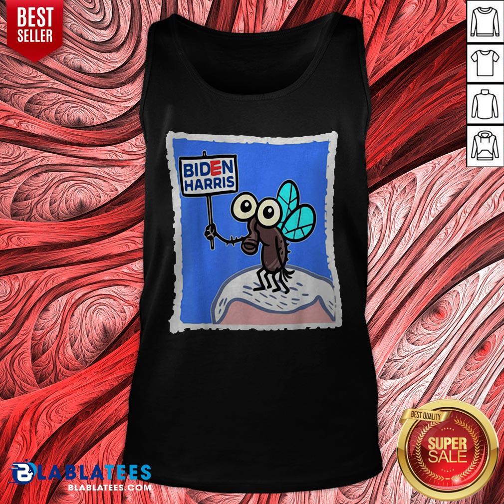 Official Fly On Mike Pence Head Biden Harris Shirt