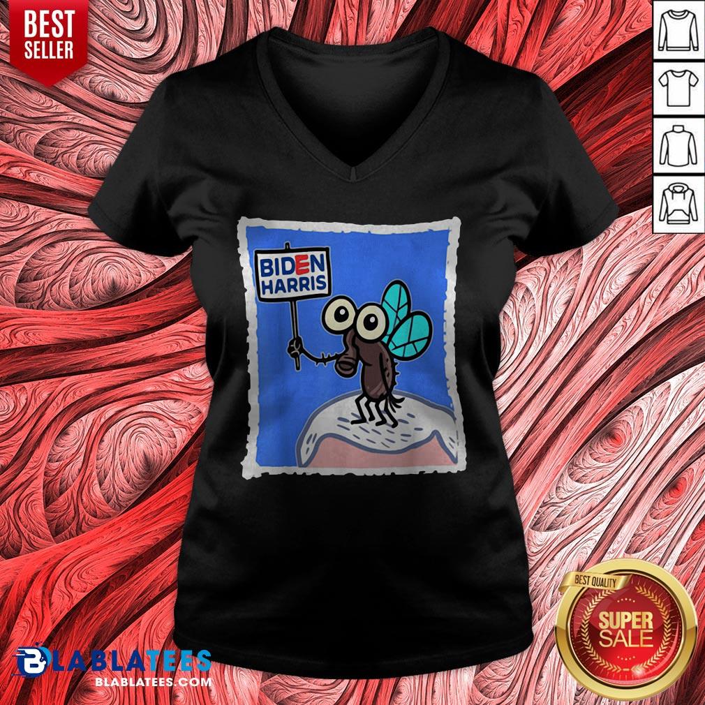 Official Fly On Mike Pence Head Biden Harris Shirt