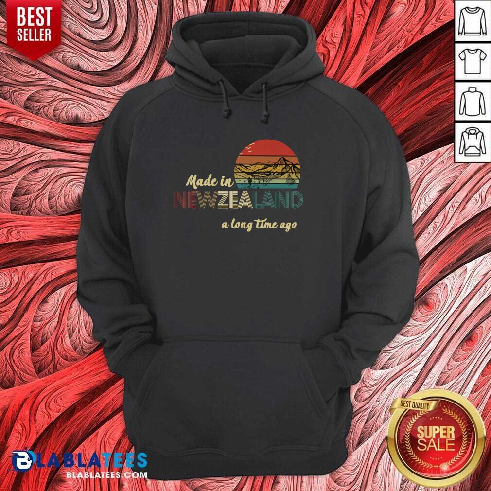 Official Happy Made In New Zealand A Long Time Ago Vintage Shirt