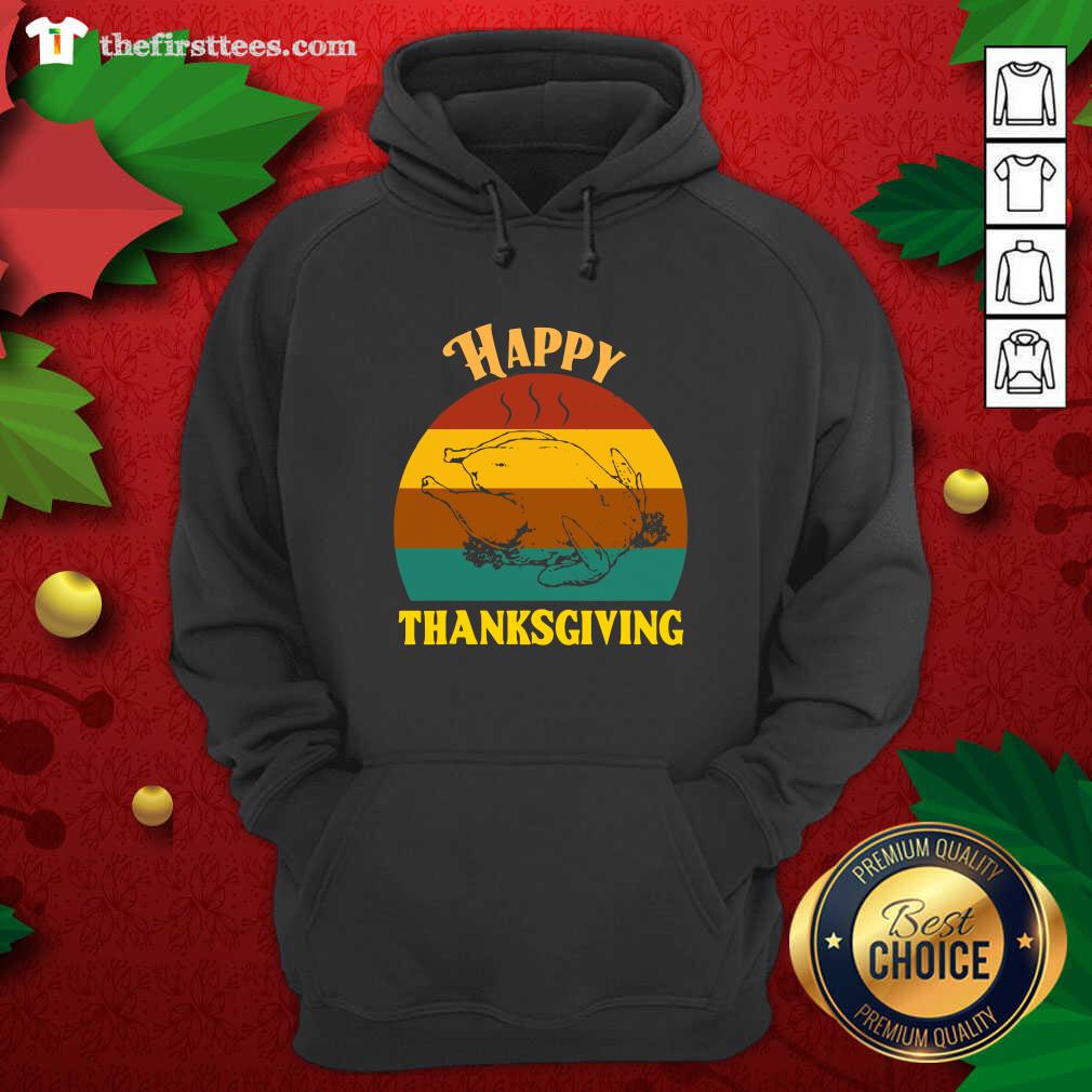 Official Happy Thanksgiving Vintage Turkey Roasted Shirt
