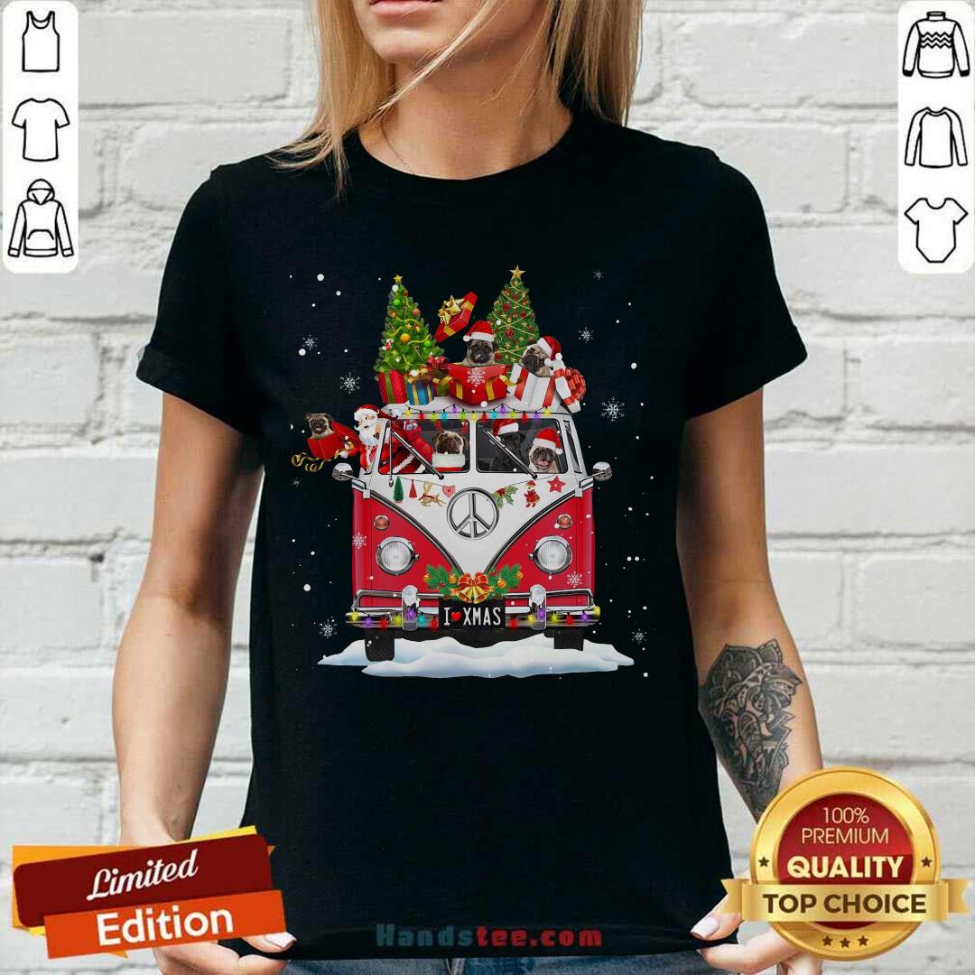 Official Hippie Dog And Santa I Love Merry Christmas Shirt