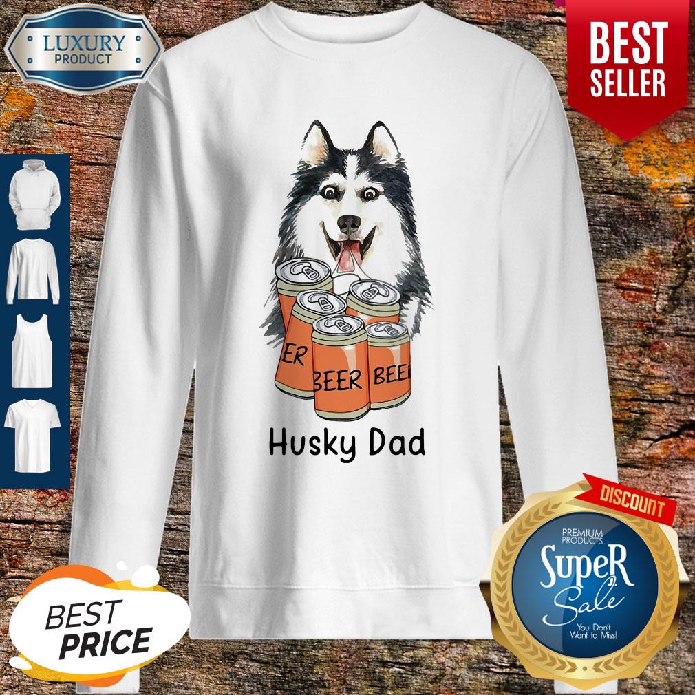Official Husky dad beer shirt