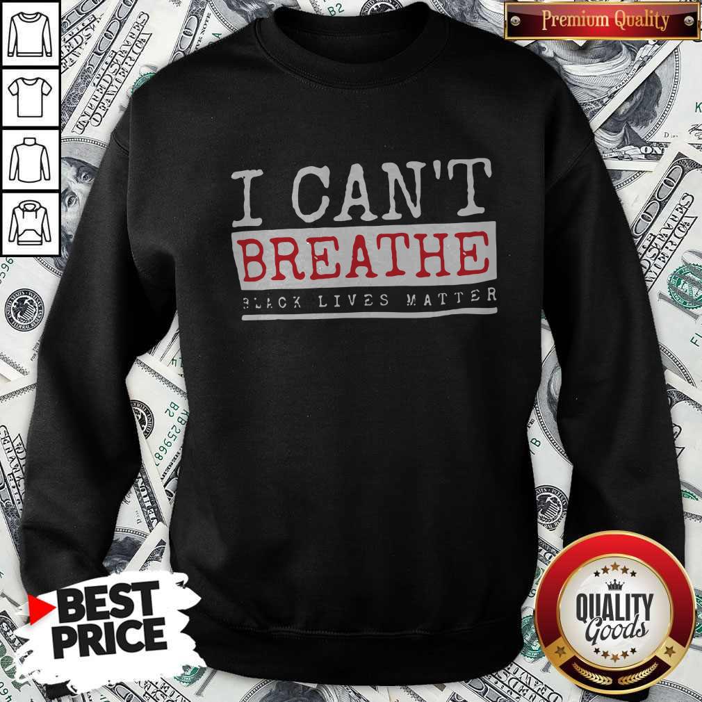 Official I Cant Breathe Black Lives Matter Shirt