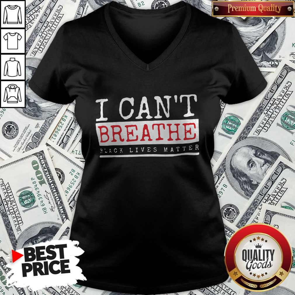 Official I Cant Breathe Black Lives Matter Shirt