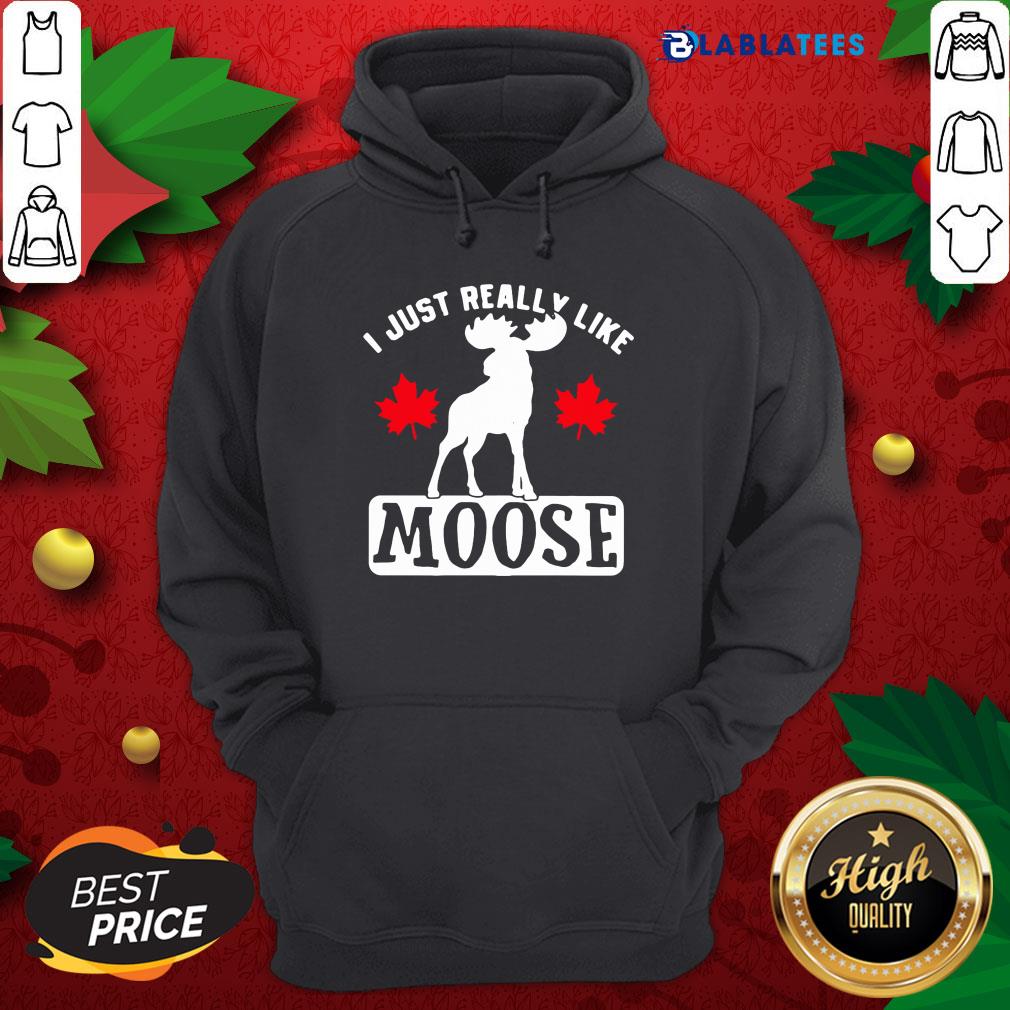 Official I Just Really Like Moose Shirt