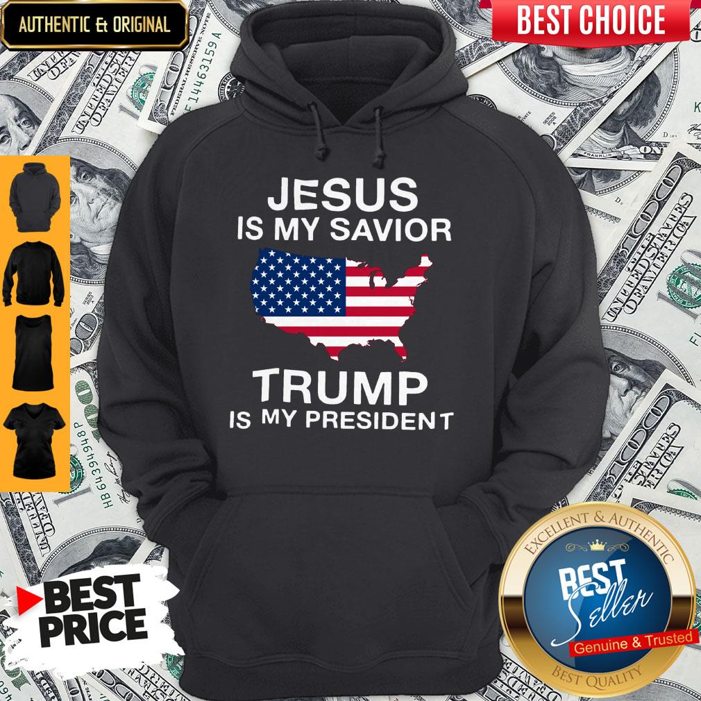 Official Jesus Is My Savior Trump Is My President Shirt