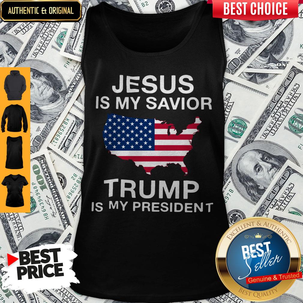 Official Jesus Is My Savior Trump Is My President Shirt
