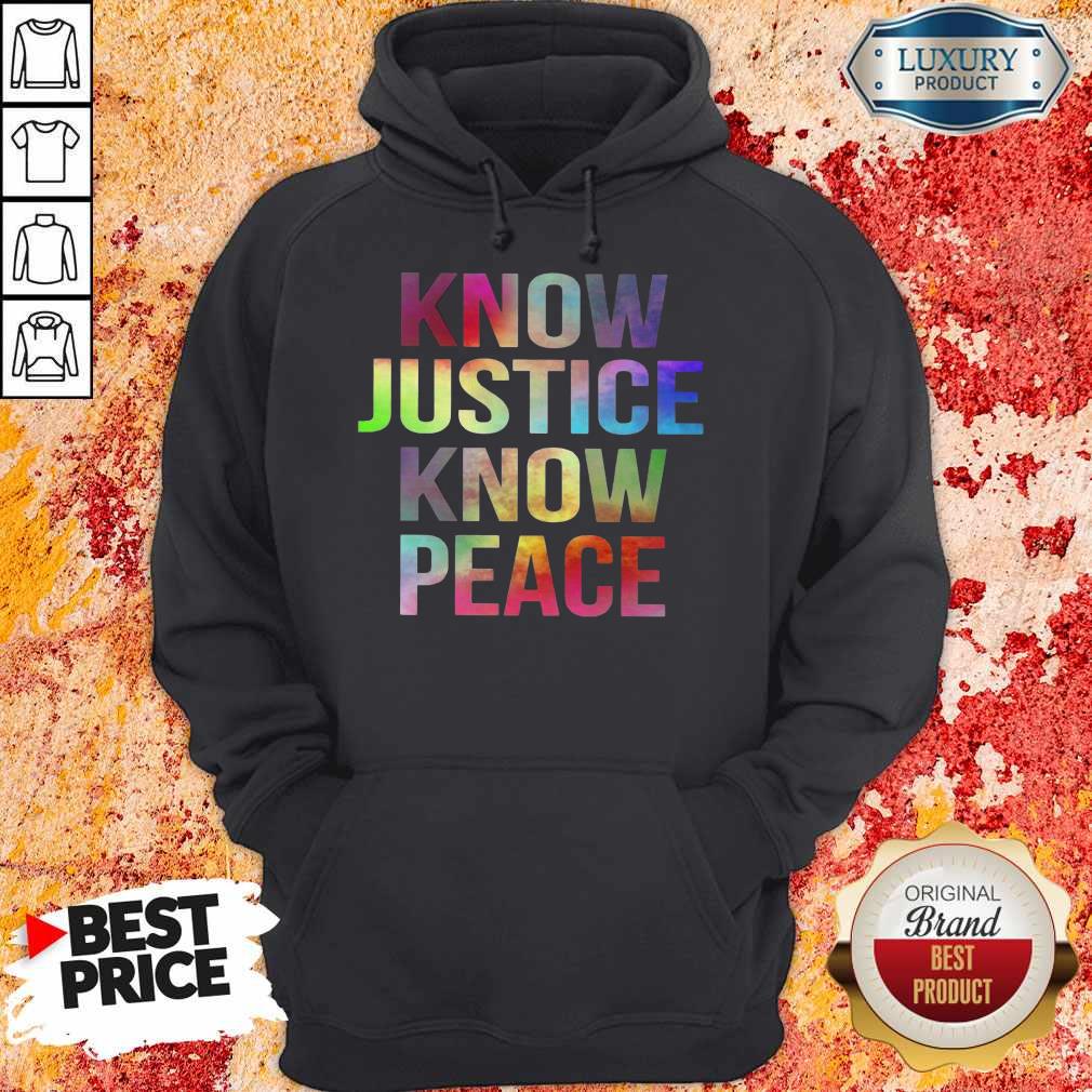 Official Know Justice Know Peace Shirt