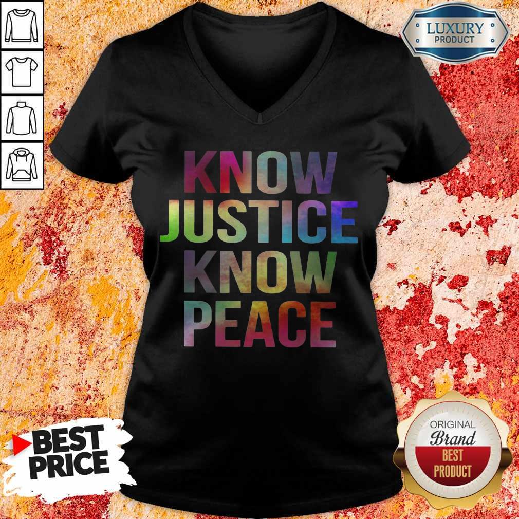 Official Know Justice Know Peace Shirt