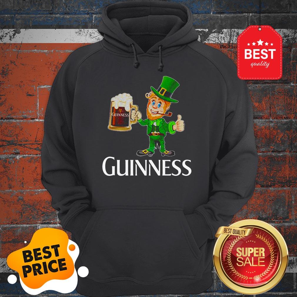 Official Leprechaun Drink Guinness Beer Shirt