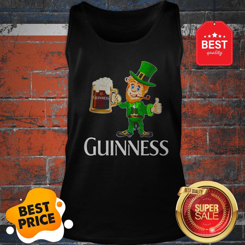 Official Leprechaun Drink Guinness Beer Shirt