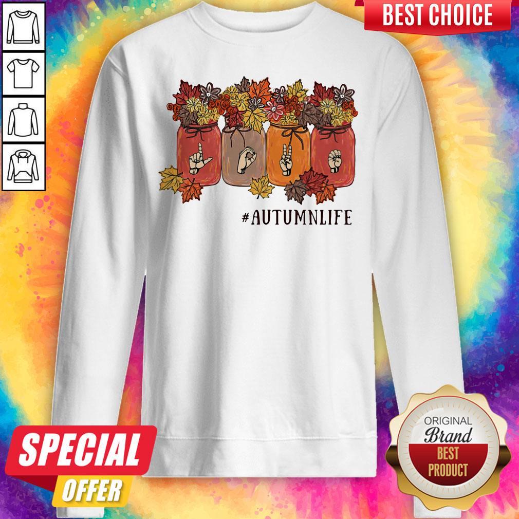 Official Love Autumn Life Flower Shirt