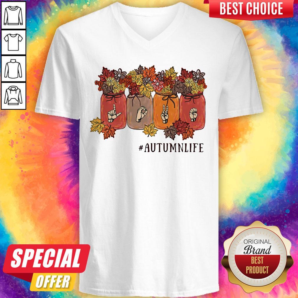 Official Love Autumn Life Flower Shirt