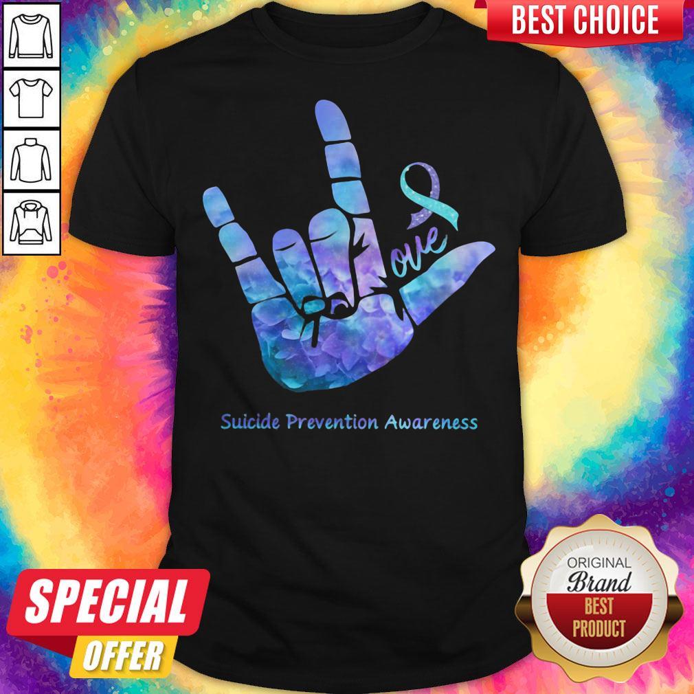 Official Love Suicide Prevention Awareness Shirt