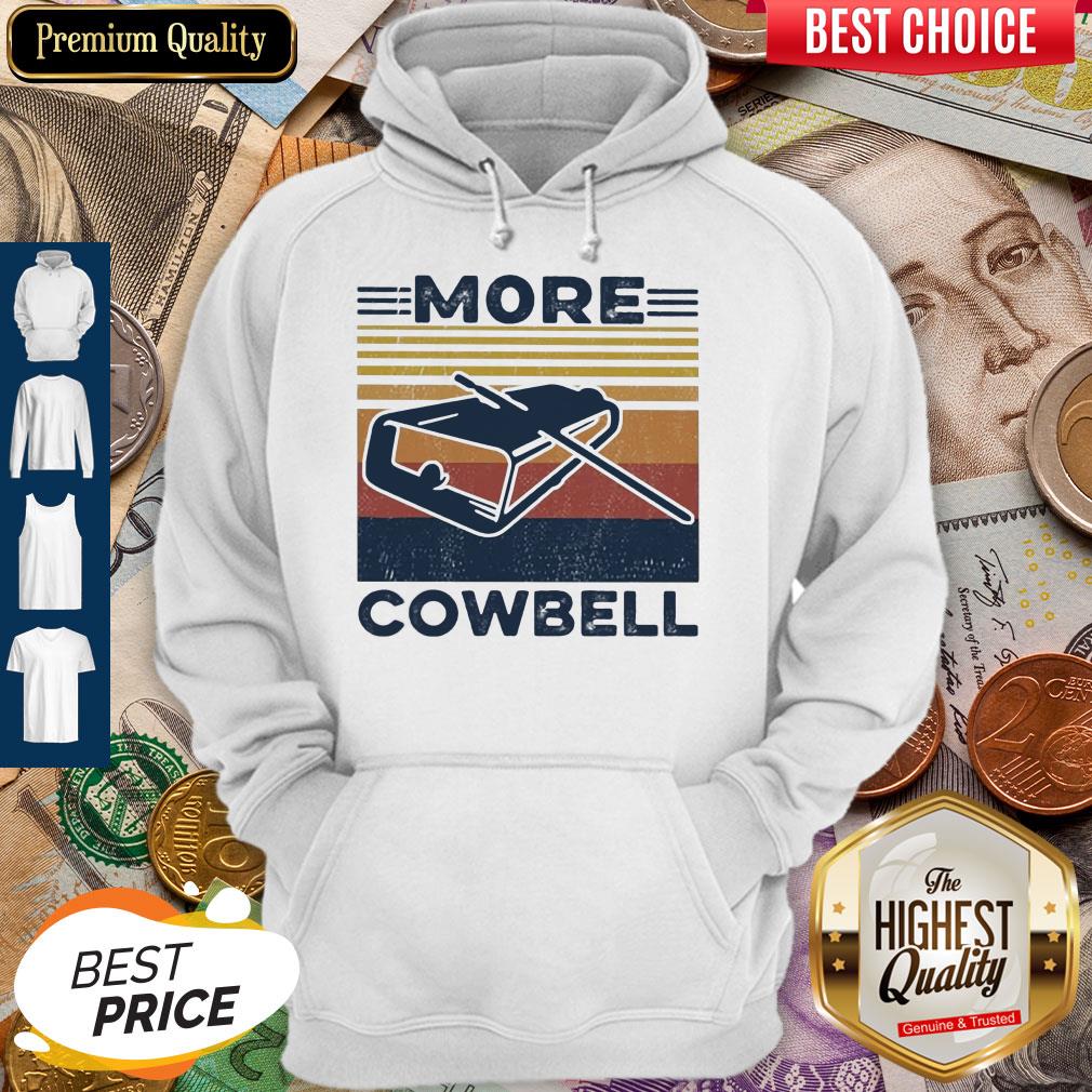 Official More Cowbell Vintage Retro Shirt