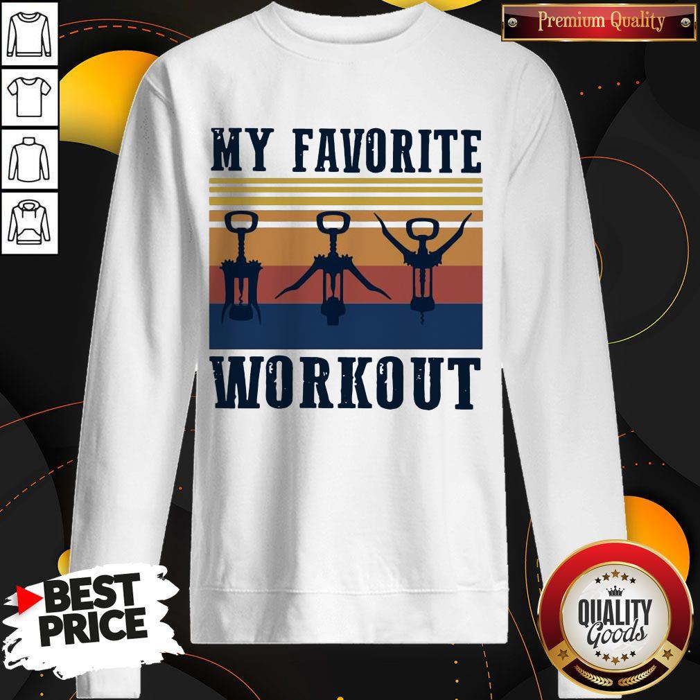 Official My Favorite Workout Vintage Shirt