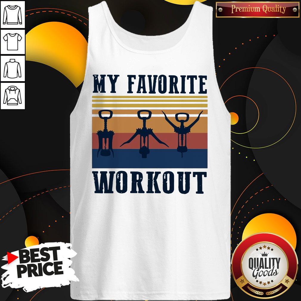 Official My Favorite Workout Vintage Shirt