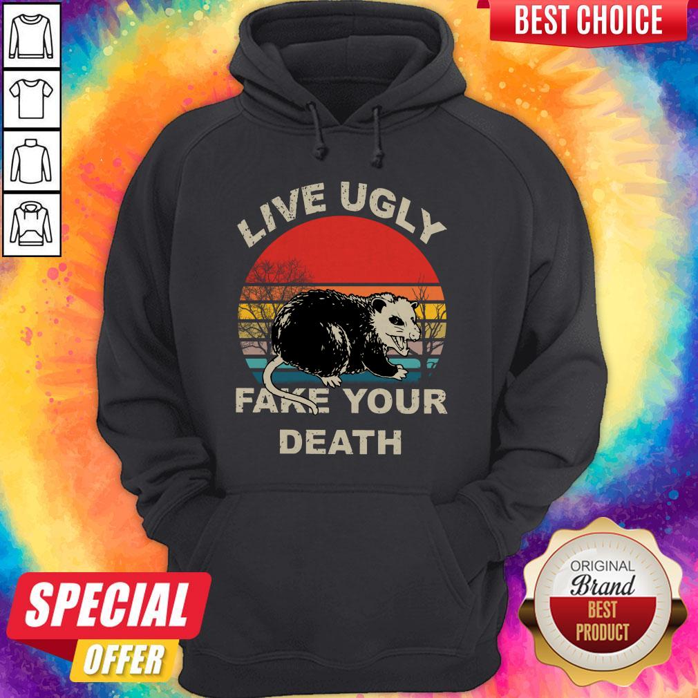 Official Opossum Live Ugly Fake Your Death Shirt