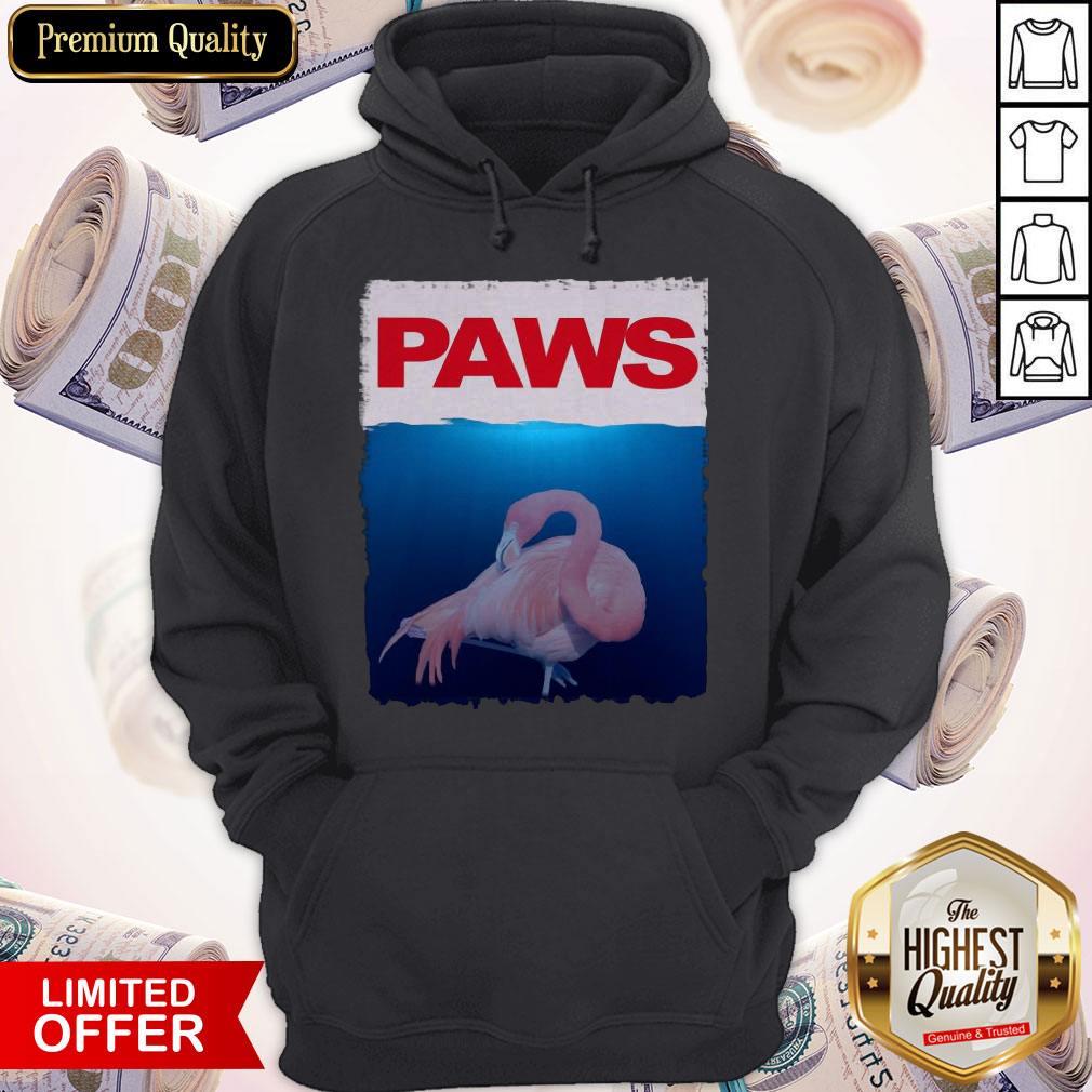 Official Paws Flamingo Shirt