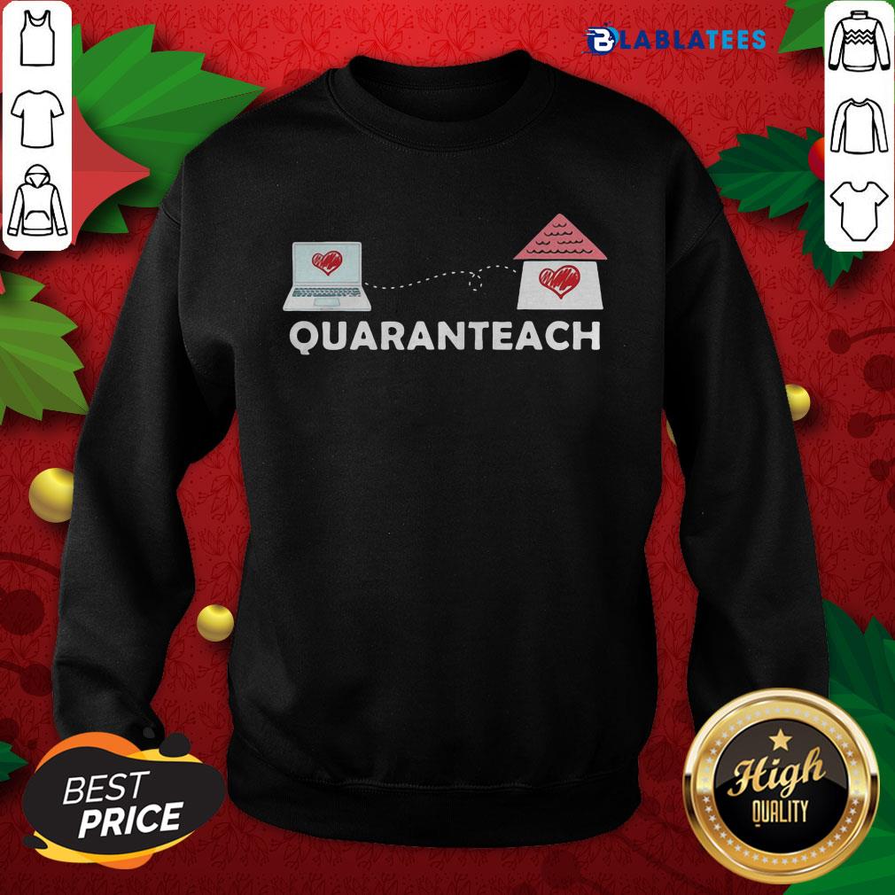 Official Quaranteach Heart Shirt