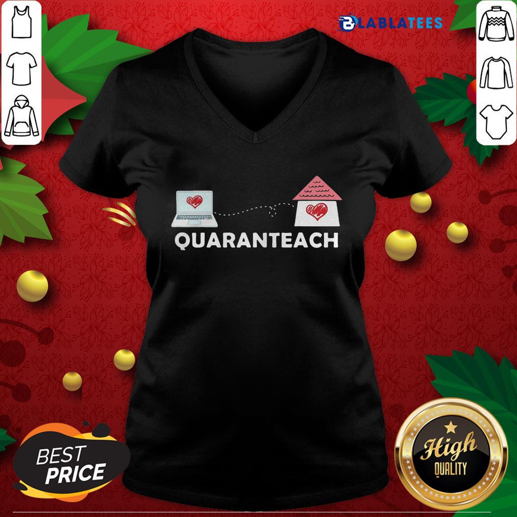 Official Quaranteach Heart Shirt