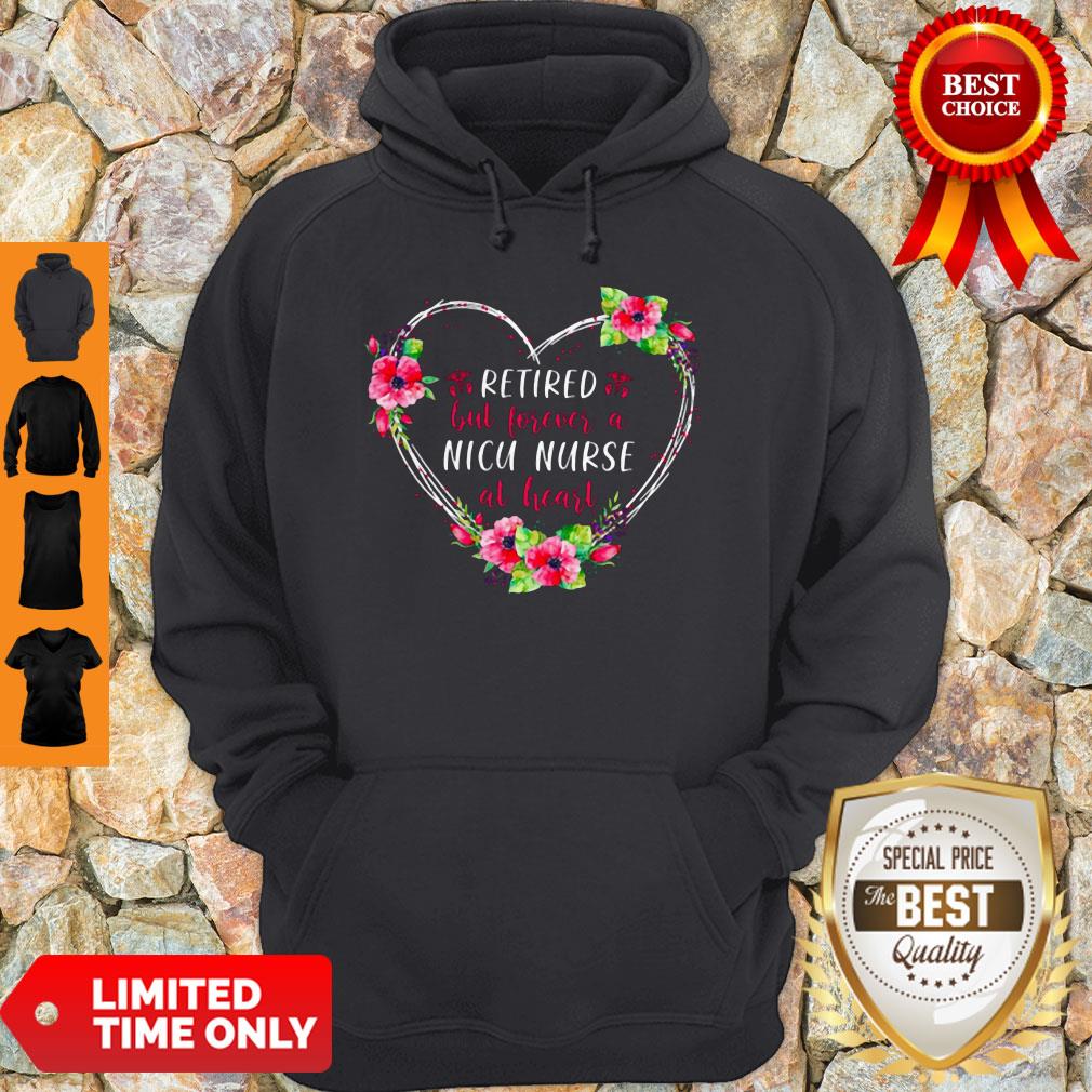 Official Retired But Forever A Nicu Nurse At Heart Shirt