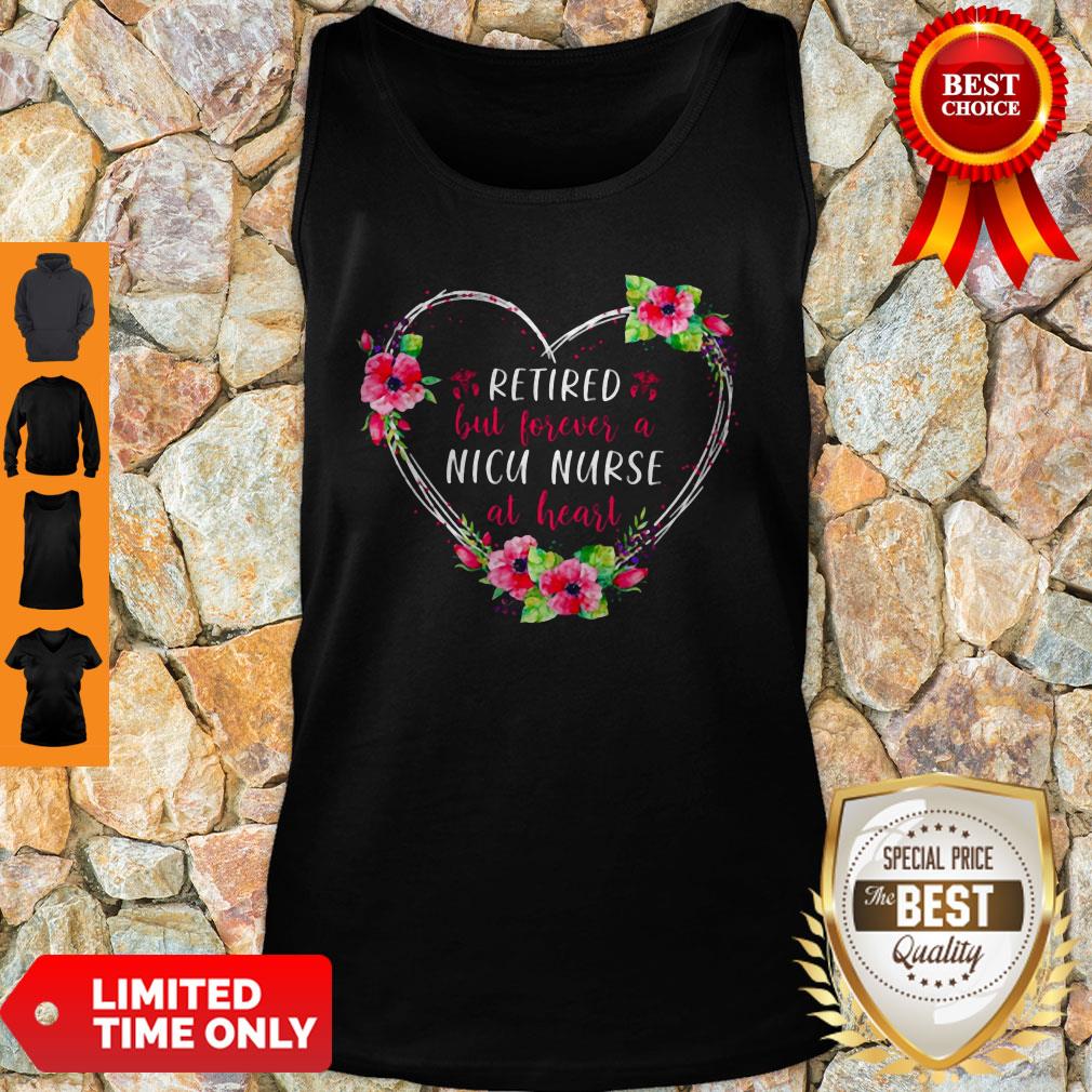 Official Retired But Forever A Nicu Nurse At Heart Shirt