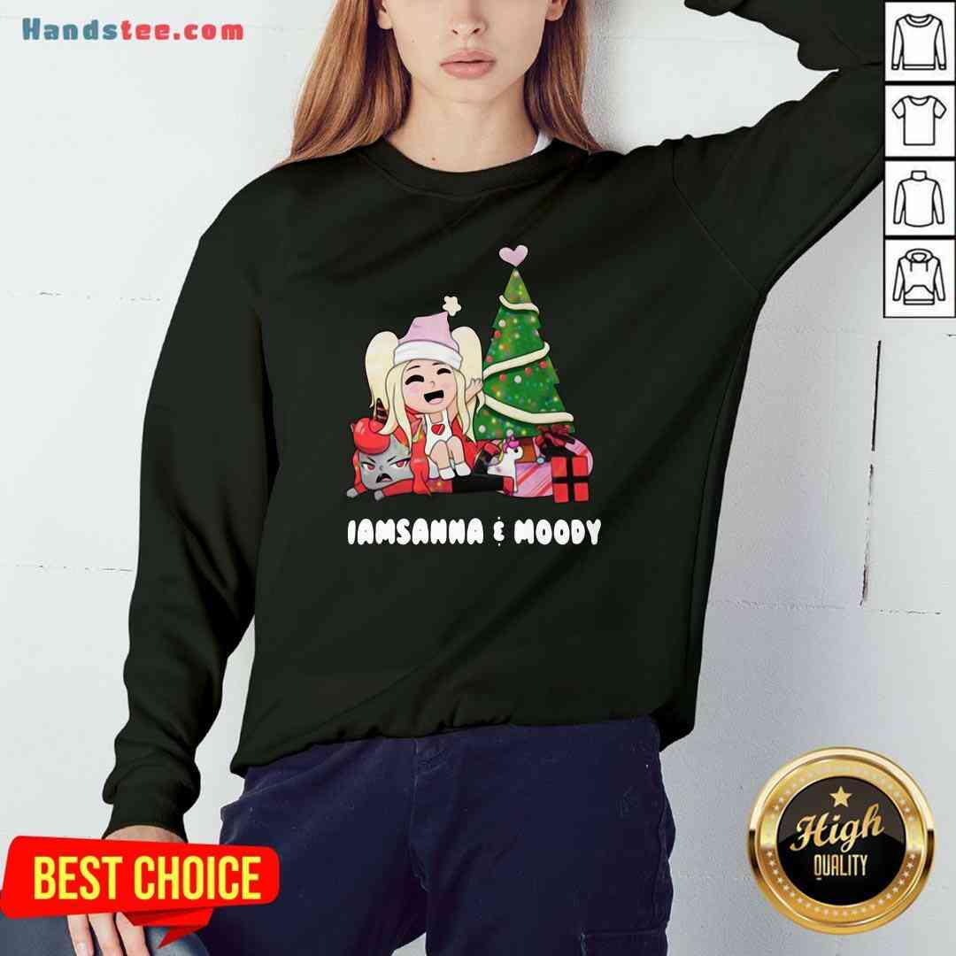 Official Sanna Iamsanna E Moody Christmas Shirt