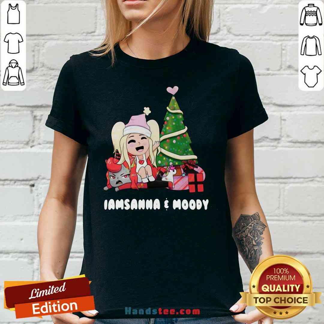 Official Sanna Iamsanna E Moody Christmas Shirt