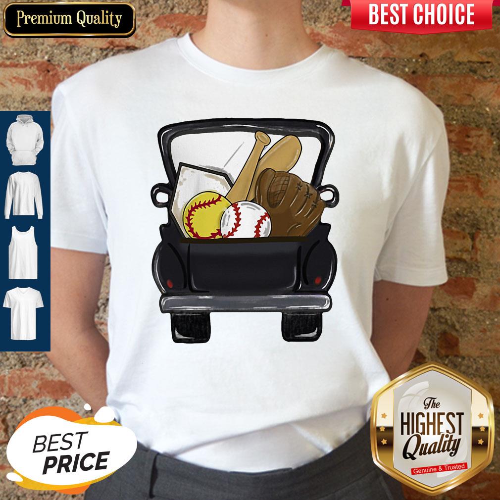 Official Softball Baseball Car shirt