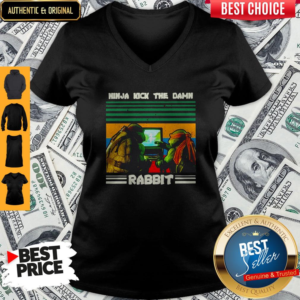 Damn Rabbits Official Teenage Mutant Ninja Turtles Ninja Kick The Damn Rabbit ...