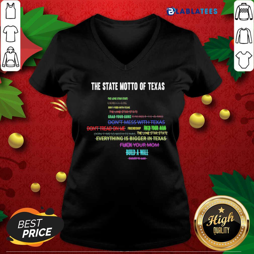 Official The State Motto Of Texas Shirt