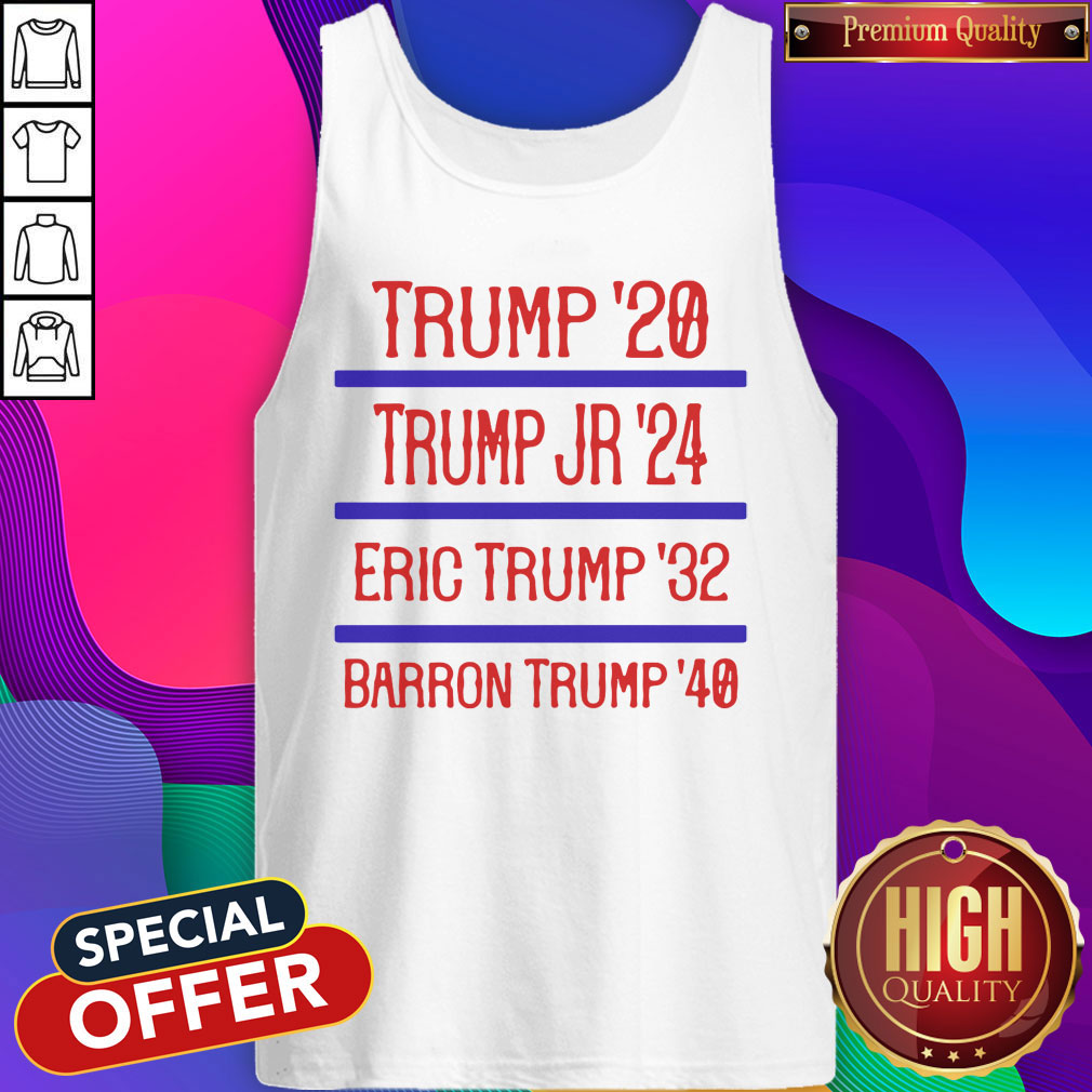 Official Trump 20 Trump Jr 24 Eric Trump 32 Barron Trump 40 Shirt