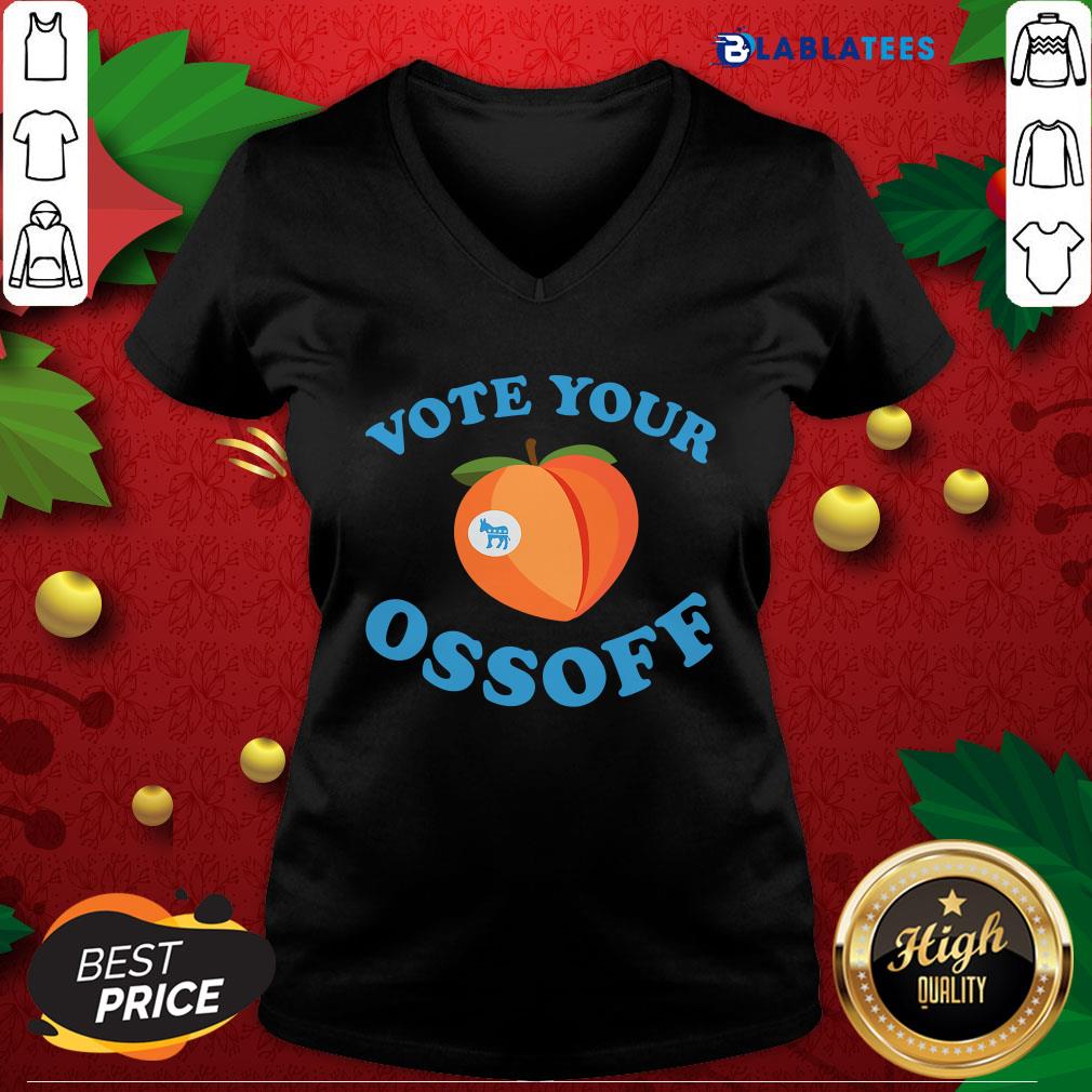 Official Vote Your Ossoff Georgia Senate Runoff Peaches Election Shirt