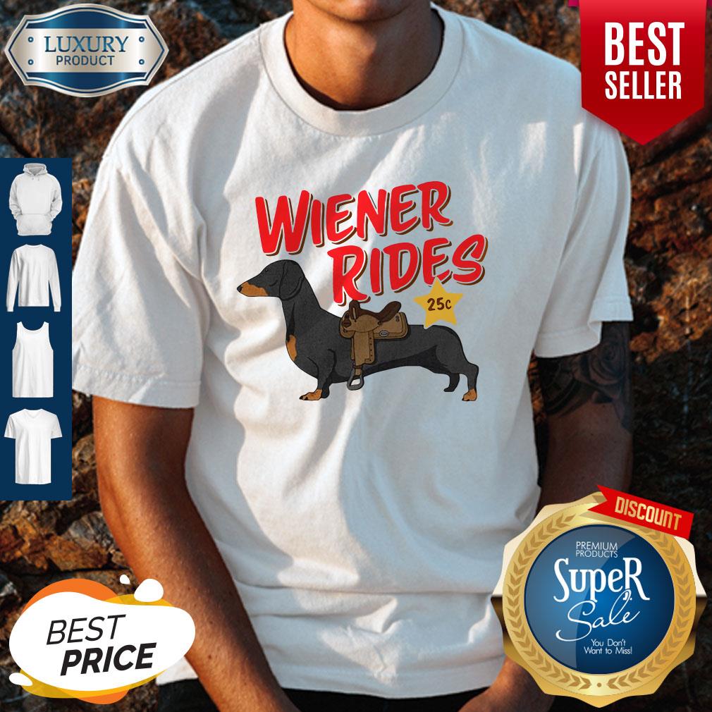 Official Wiener Rides 25c shirt