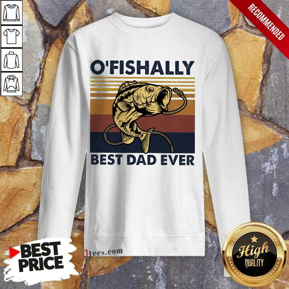 Officially Best Dad Ever Fishing Shirt