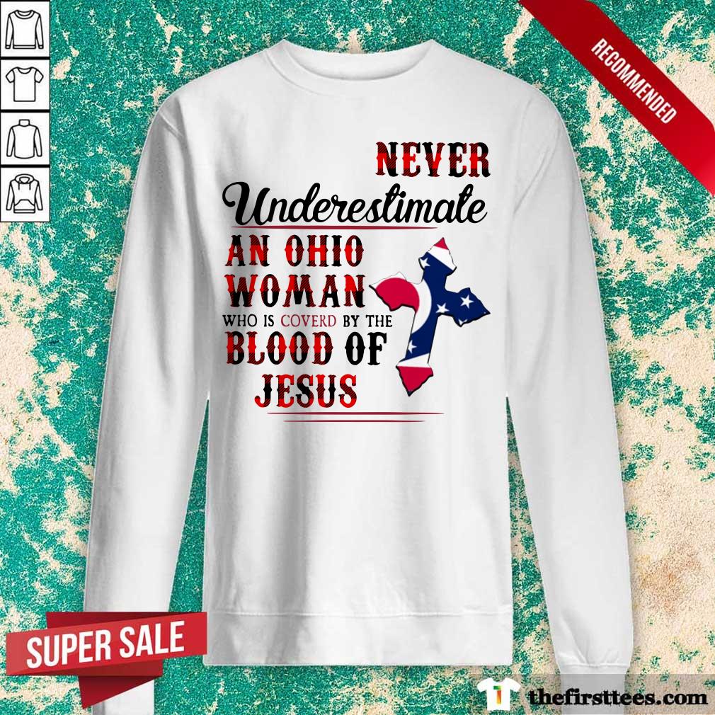 Ohio Woman Blood Of Jesus Shirt