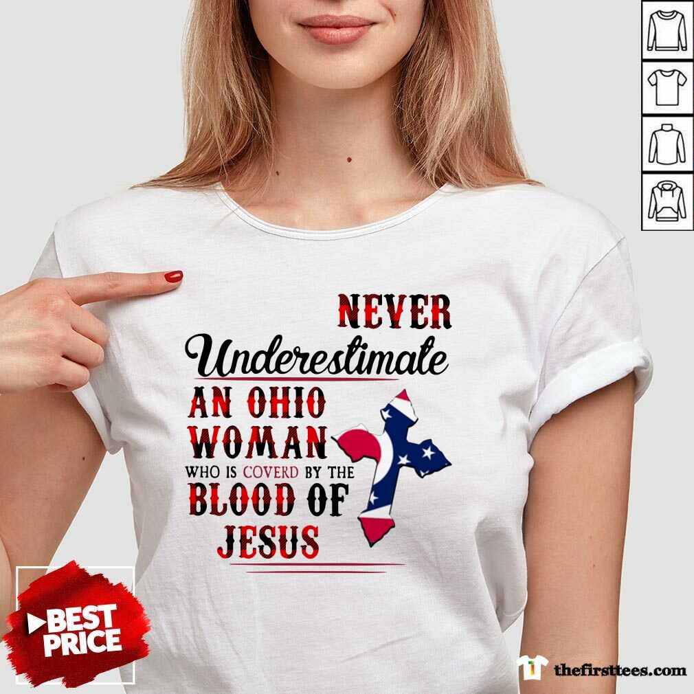 Ohio Woman Blood Of Jesus Shirt
