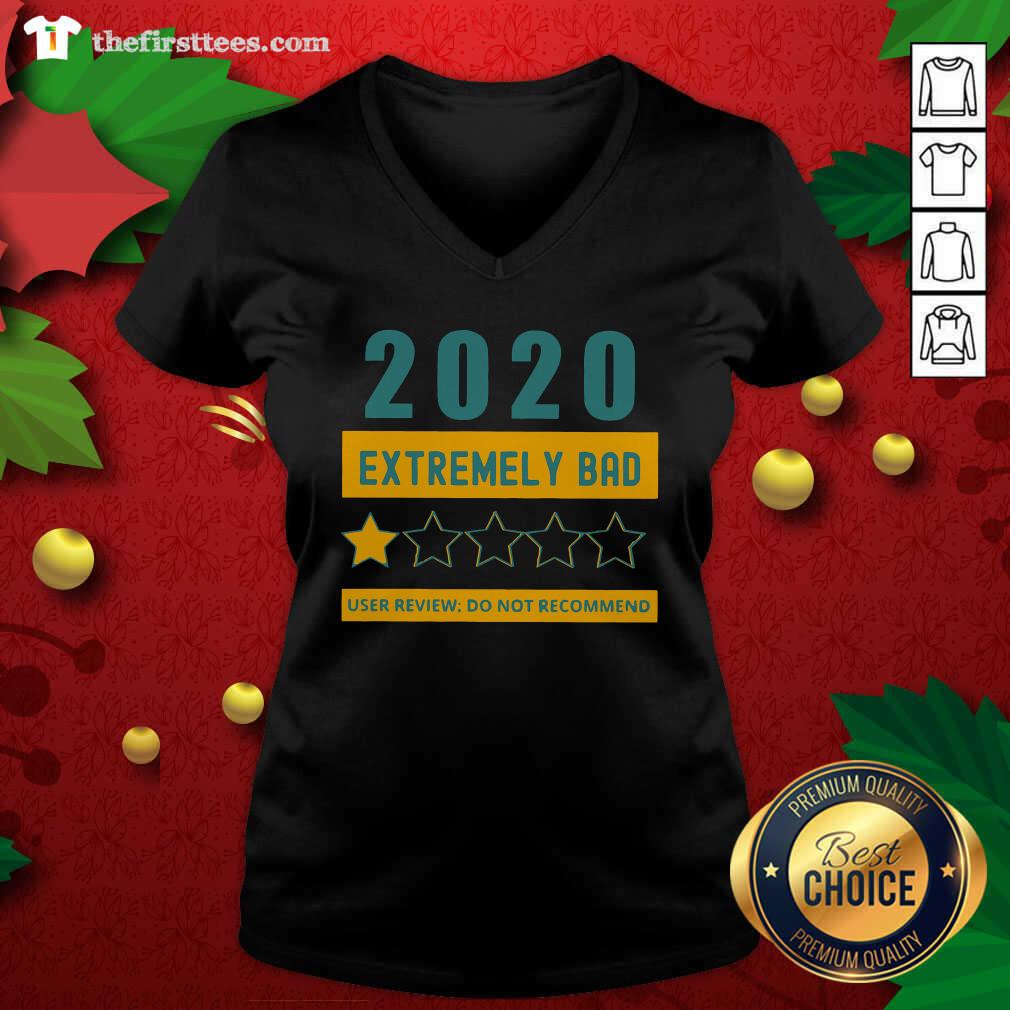 Original 2020 Extremely Bad One Star User Review Do Not Recommend Shirt