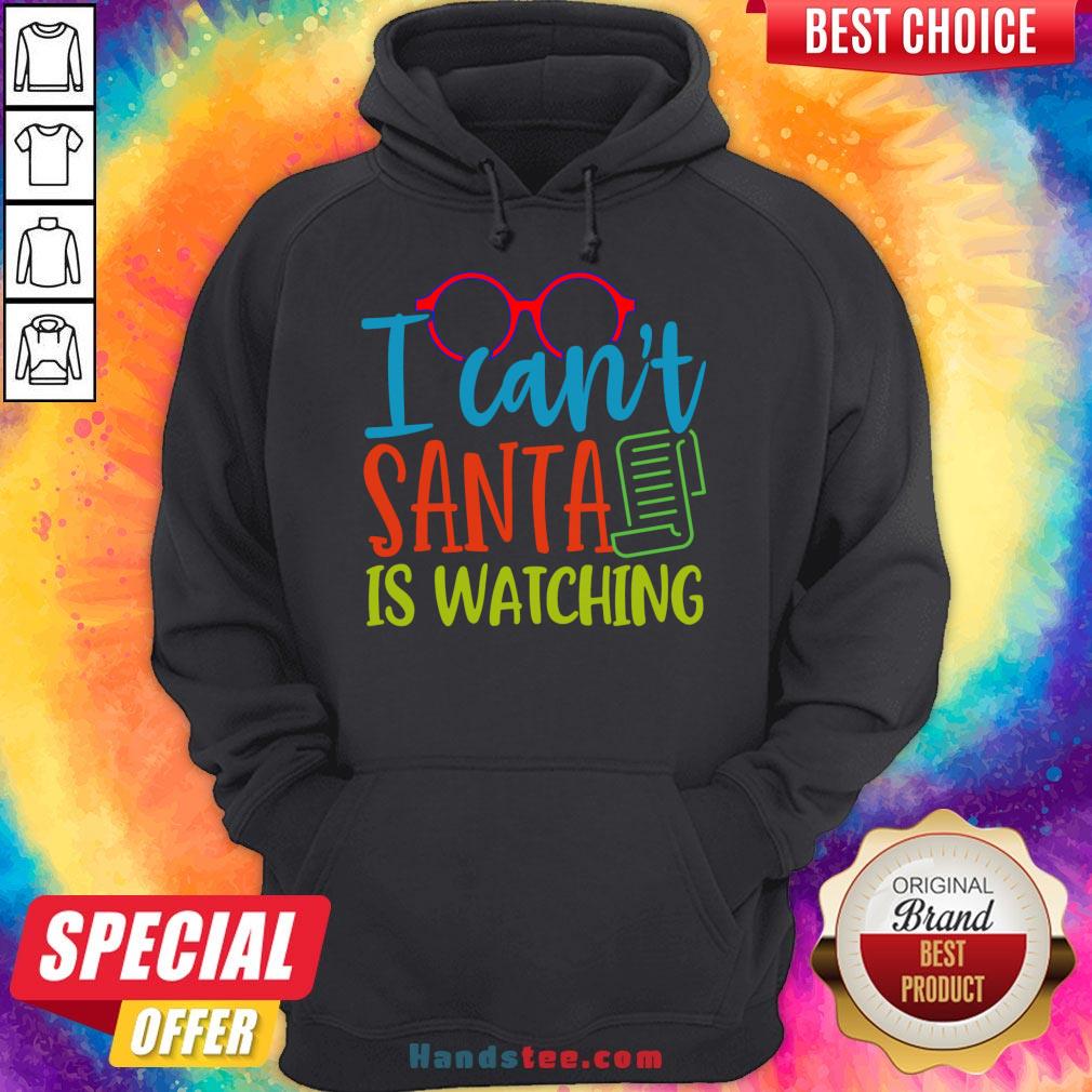 Original Christmas Santa Is Watching T-Shirt