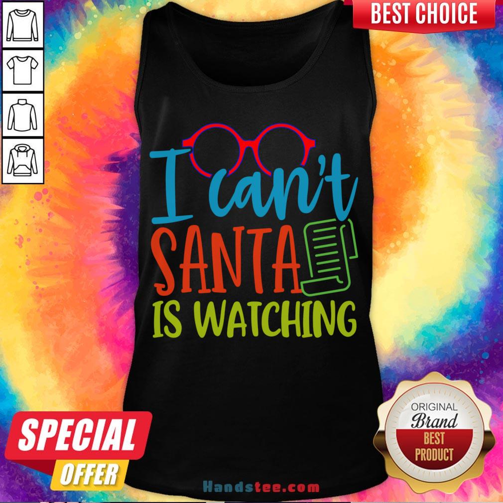 Original Christmas Santa Is Watching T-Shirt