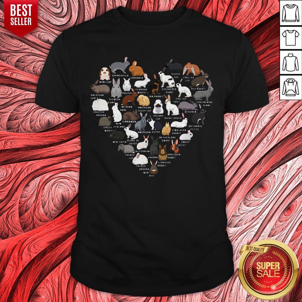 Original Love Bunnies Heart Shirt