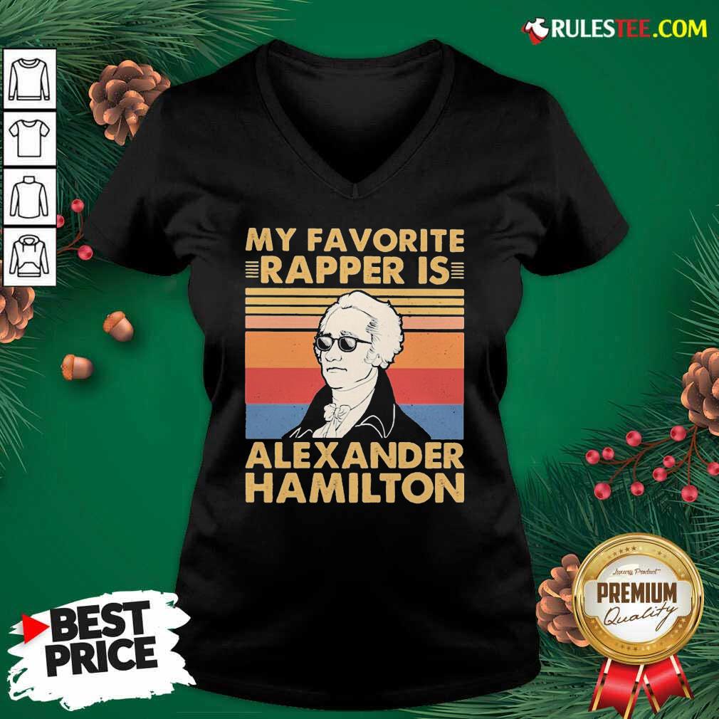 Original My Favorite Rapper Is Alexander Hamilton Vintage Shirt
