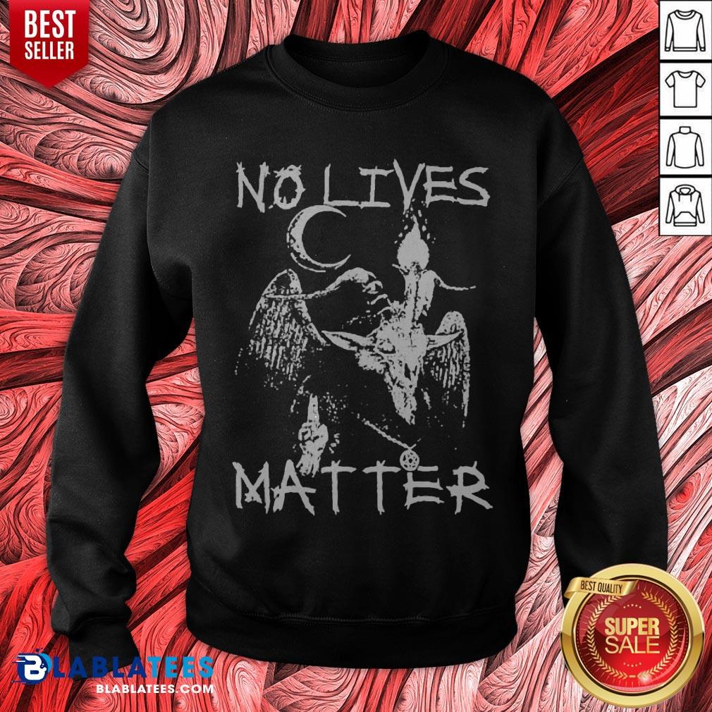 Original Satan 666 No Lives Matter Shirt