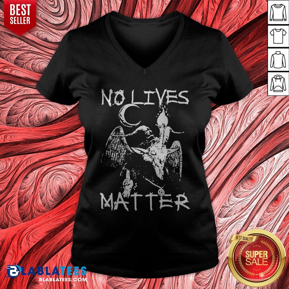 Original Satan 666 No Lives Matter Shirt