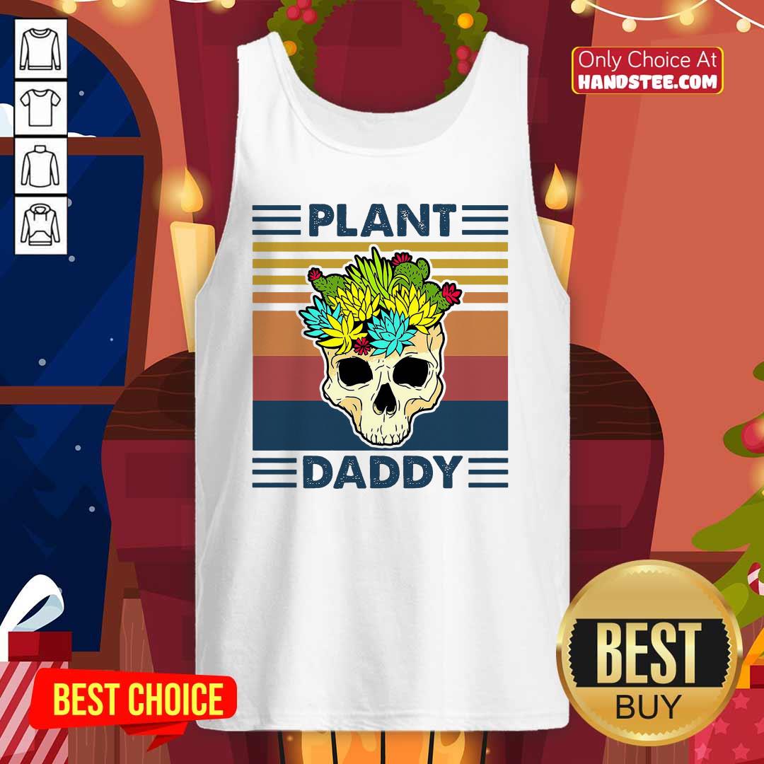 Original Skull Plant Daddy Vintage Retro Shirt