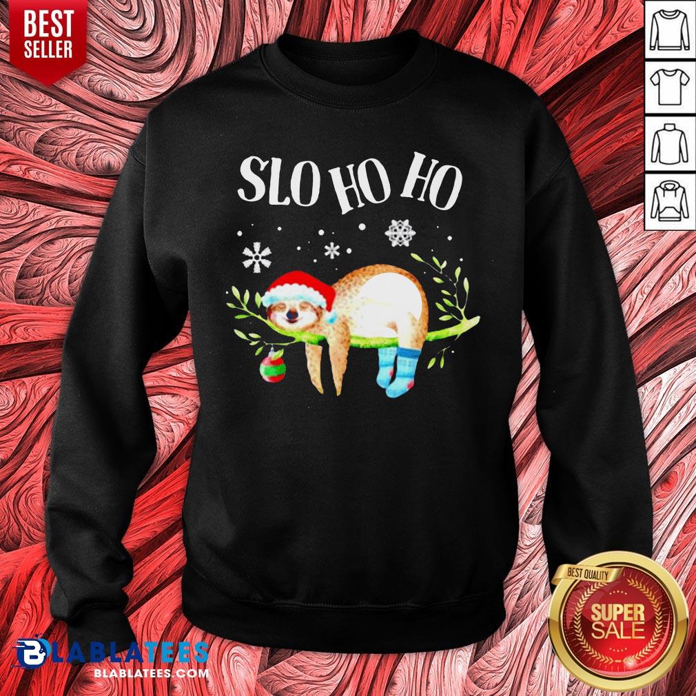 Original Sloth Slo Ho Ho Christmas 2020 T-Shirt