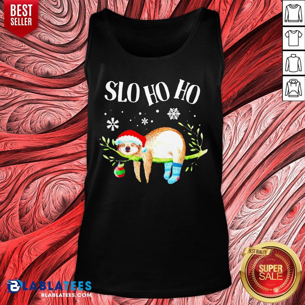 Original Sloth Slo Ho Ho Christmas 2020 T-Shirt